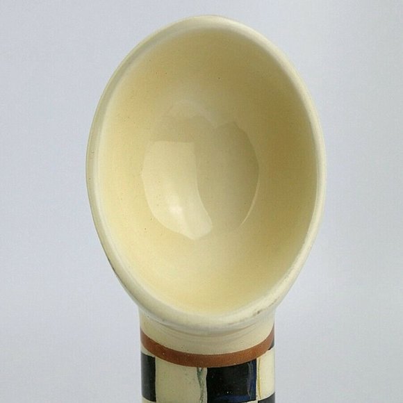 MACKENZIE CHILDS ICE CREAM SCOOP COURTLY CHECK ENAMELED NEW ORIGINAL BOX - Picture 3 of 6